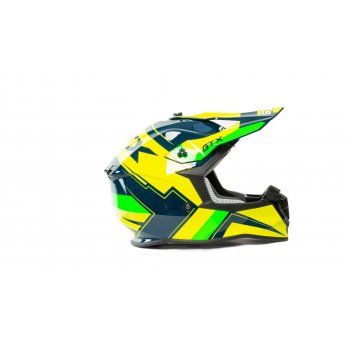 Шлем мото кроссовый GTX 633 №12 (L) GREEN